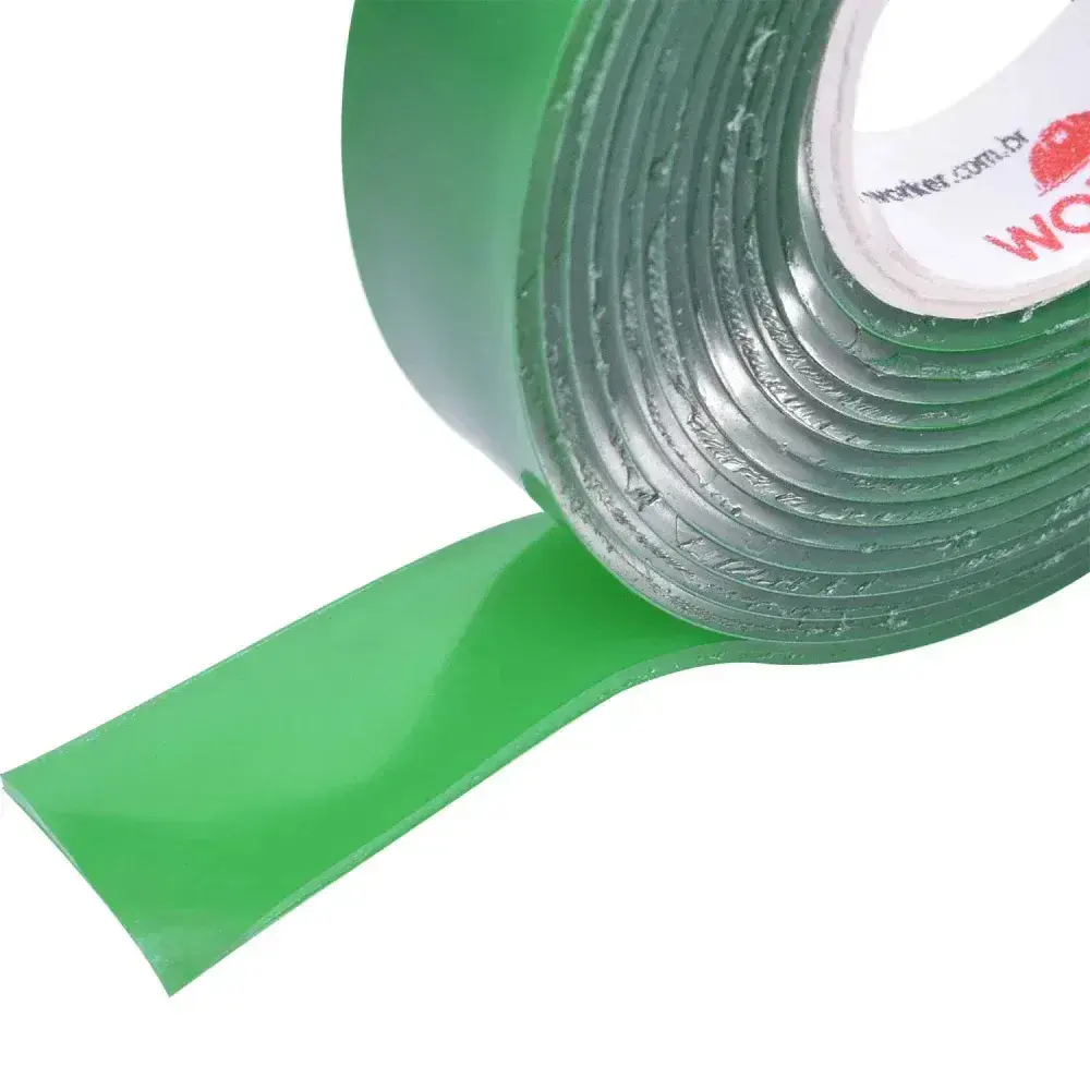 Fita dupla face 12MMX2M transparente Worker — fotografia 6