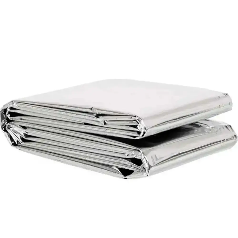 Manta Térmica de Emergência Aluminizado para Camping e Resgates 210 x 130 cm ZELT