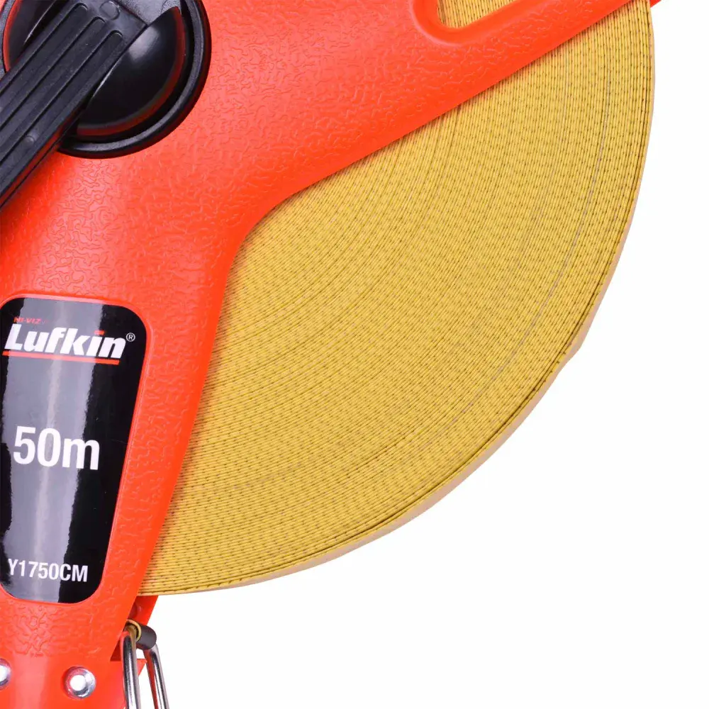 Trena longa 50M com fita de fibra de vidro Y1750CM Lufkin — fotografia 3