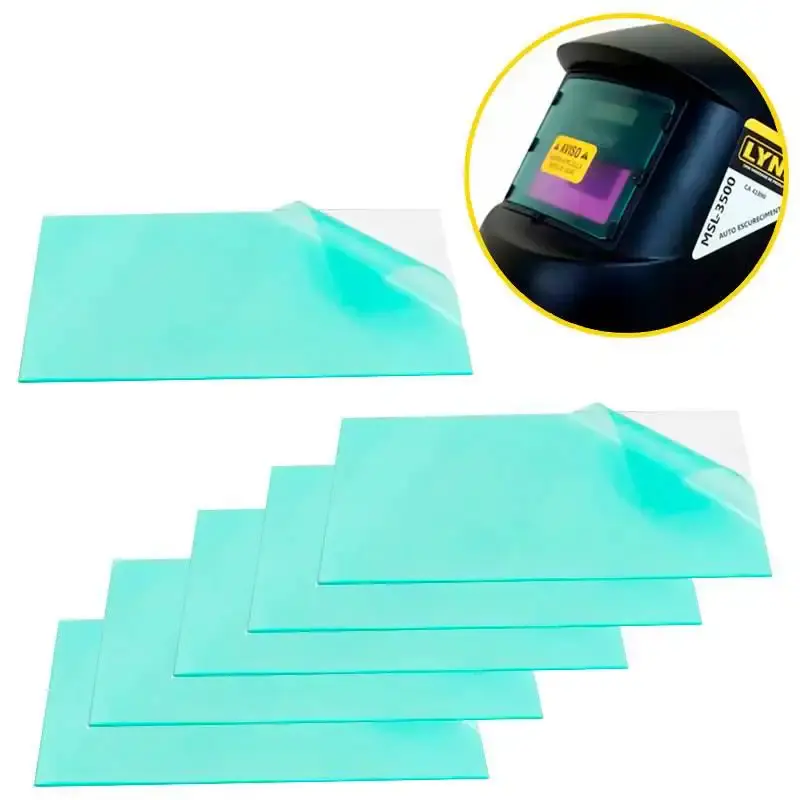 Lente externa protetora para máscara de solda MSL-3500 kit com 6 unidades Lynus