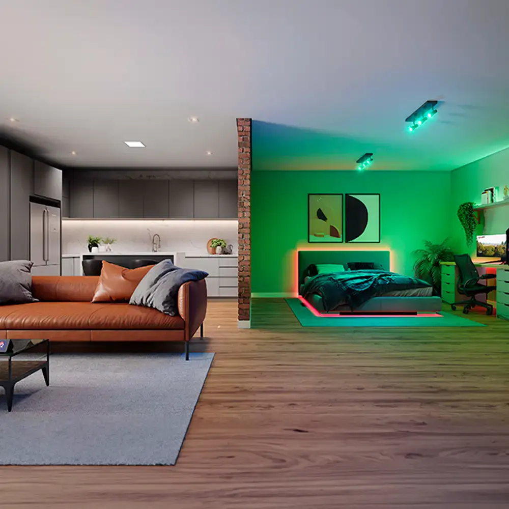 Painel NEO quadrado embutir 6500K 24W bivolt Avant — fotografia 7