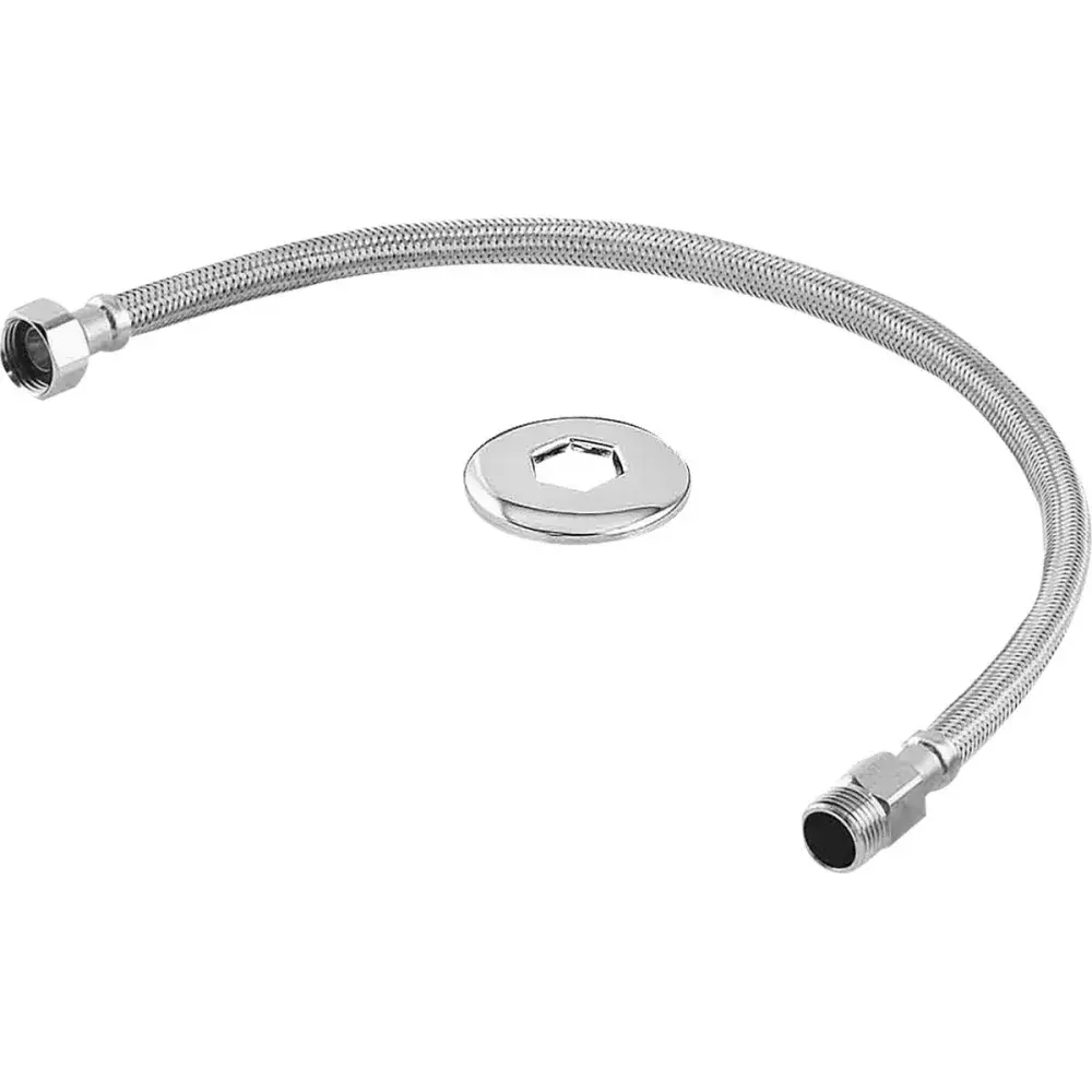 Engate flexível para conexão em aço inox 60CM Liege — fotografia de referência