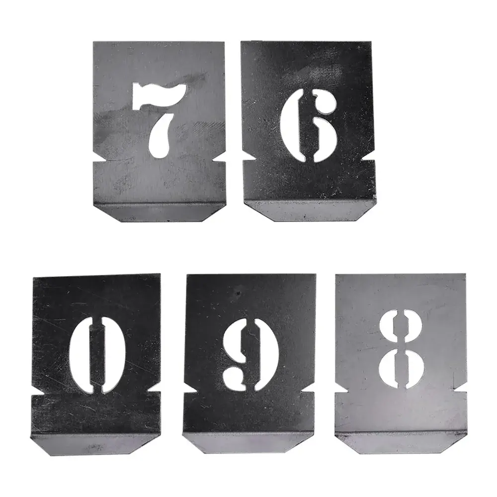 Algarismo em lâmina 0 a 9 25MM para pintura IMK-67 Krause — fotografia 5