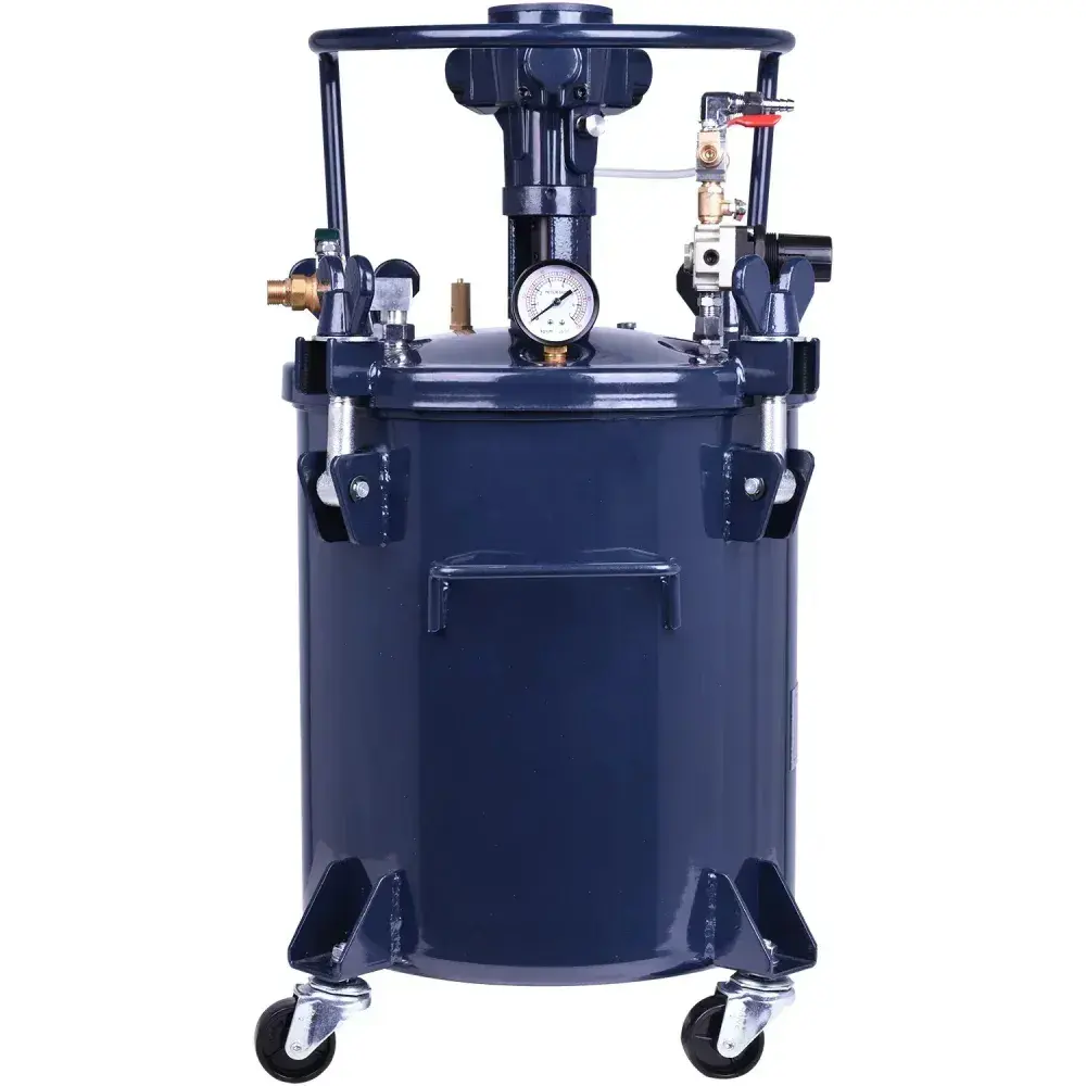 Tanque de pintura com agitador pneumático 20L -1090 Puma — fotografia 7