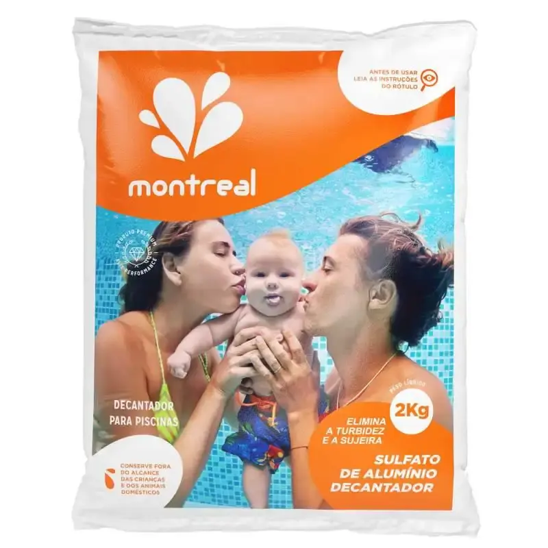 Decantador sulfato de alumínio 2.0 KG Montreal