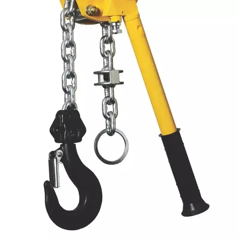 Talha manual com alavanca 0.75 TON elevação 3 metros berg steel — fotografia 4