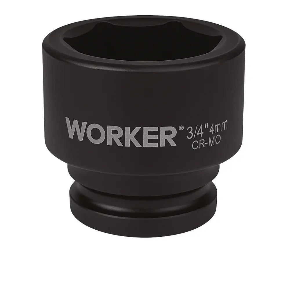 Soquete sextavado impacto encaixe 3/4 55MM Worker — fotografia de referência