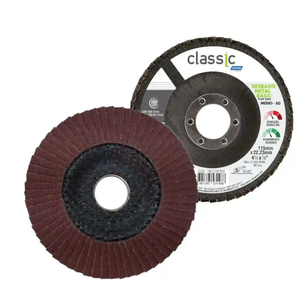 Disco de lixa flap 4.1/2"GR 60 — fotografia 3