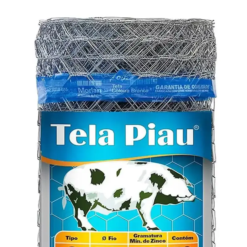 Tela mangueirão 3 pol fio 18 x 0.80 x 50 metros 0000393 Morlan — fotografia 2
