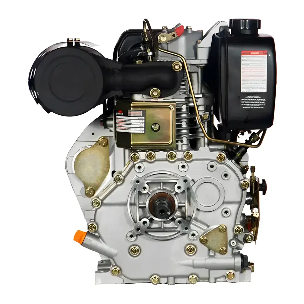 Motor diesel 13,5 HP manual retrátil TDE140XP Toyama — fotografia 5