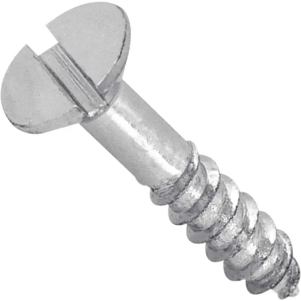 Parafuso madeira cabeça chata 2,5X10MM 1000 peç Worker — fotografia 5
