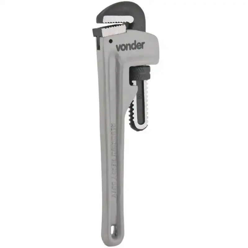 Chave grifo 10 POL 250 MM tipo americana em alumínio Vonder — fotografia 2