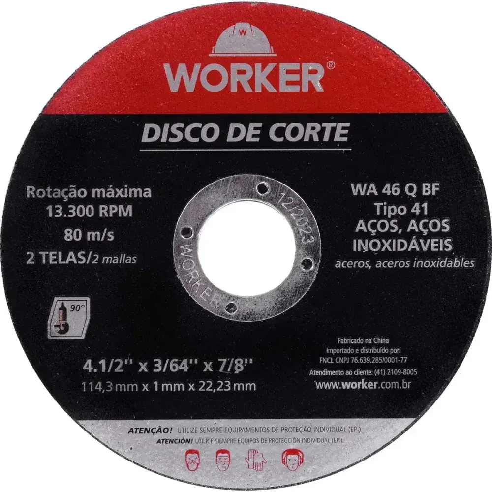 Kit esmerilhadeira 650W furadeira impacto 710W 24PEÇ 127V Worker — fotografia 10