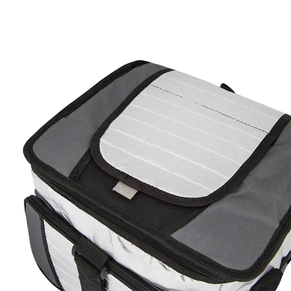 Bolsa térmica 24 litros com divisória 003621 Mor — fotografia 7