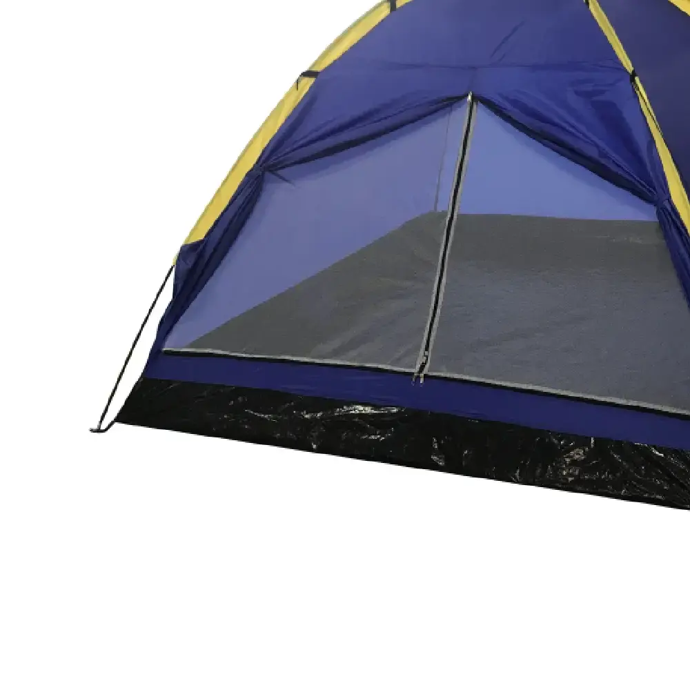 Barraca camping 4 lugares porta dupla azul IWBC4P ImportWay — fotografia 4