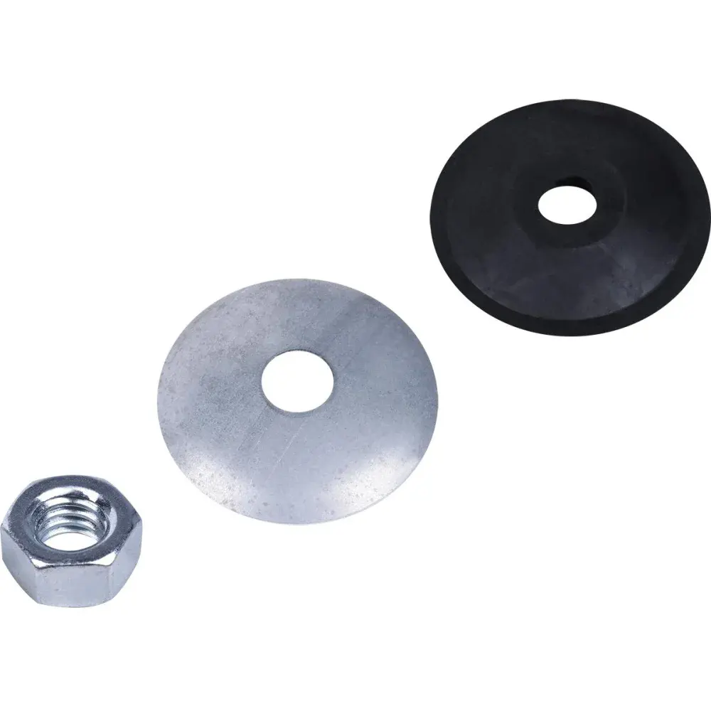 Conjunto de haste para telha 1/4 x 150MM galvanizado 100PÇS Worker — fotografia 3
