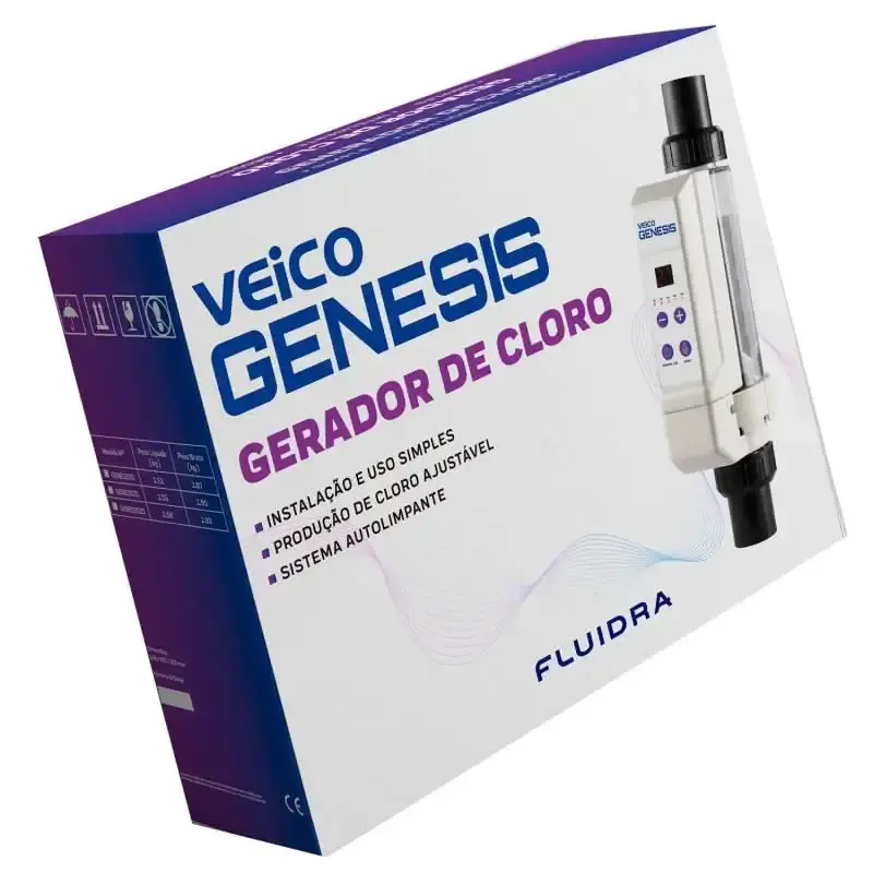 Gerador Automático de Cloro GENESIS 15 gr/h Piscinas até 45.000 Litros GENESIS 15 VEICO FLUIDRA — fotografia 4