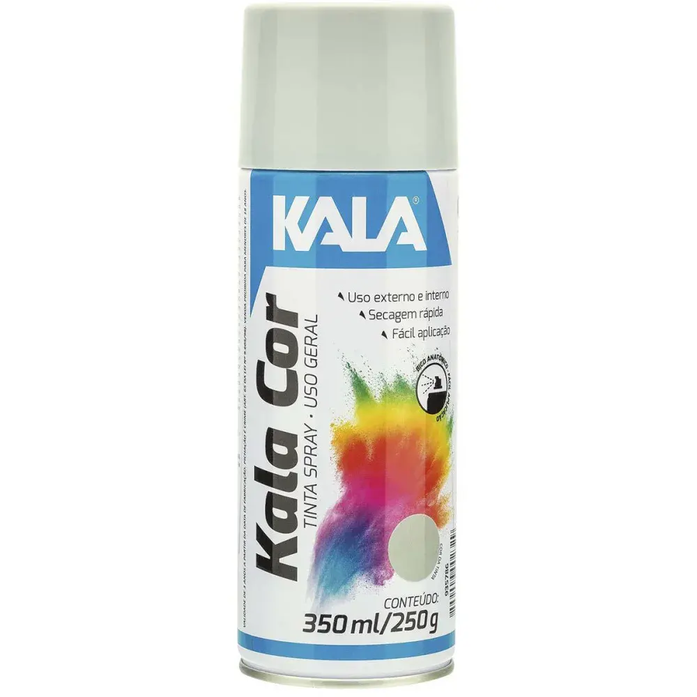 Tinta spray uso geral Kala platina 350ML — fotografia de referência