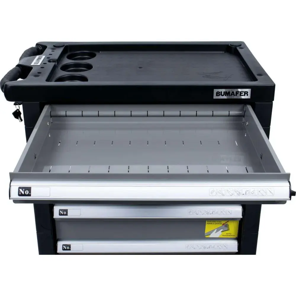 Carrinho para ferramentas 7 gavetas da Bumafer — fotografia 2
