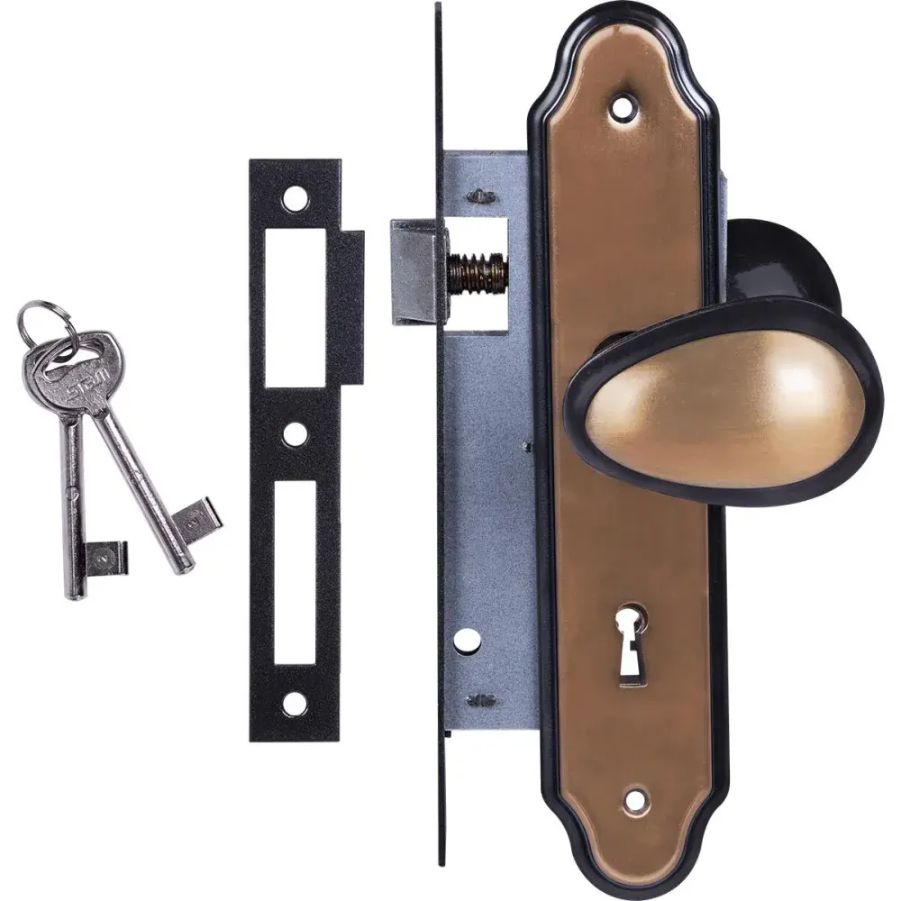 Fechadura interna Stam 813 10 oxidada taco