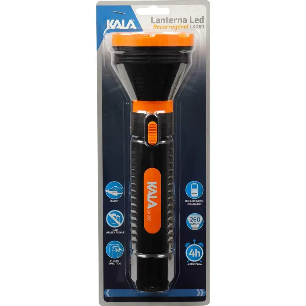 Lanterna led recarregável 5W 250 lm Kala — fotografia 6