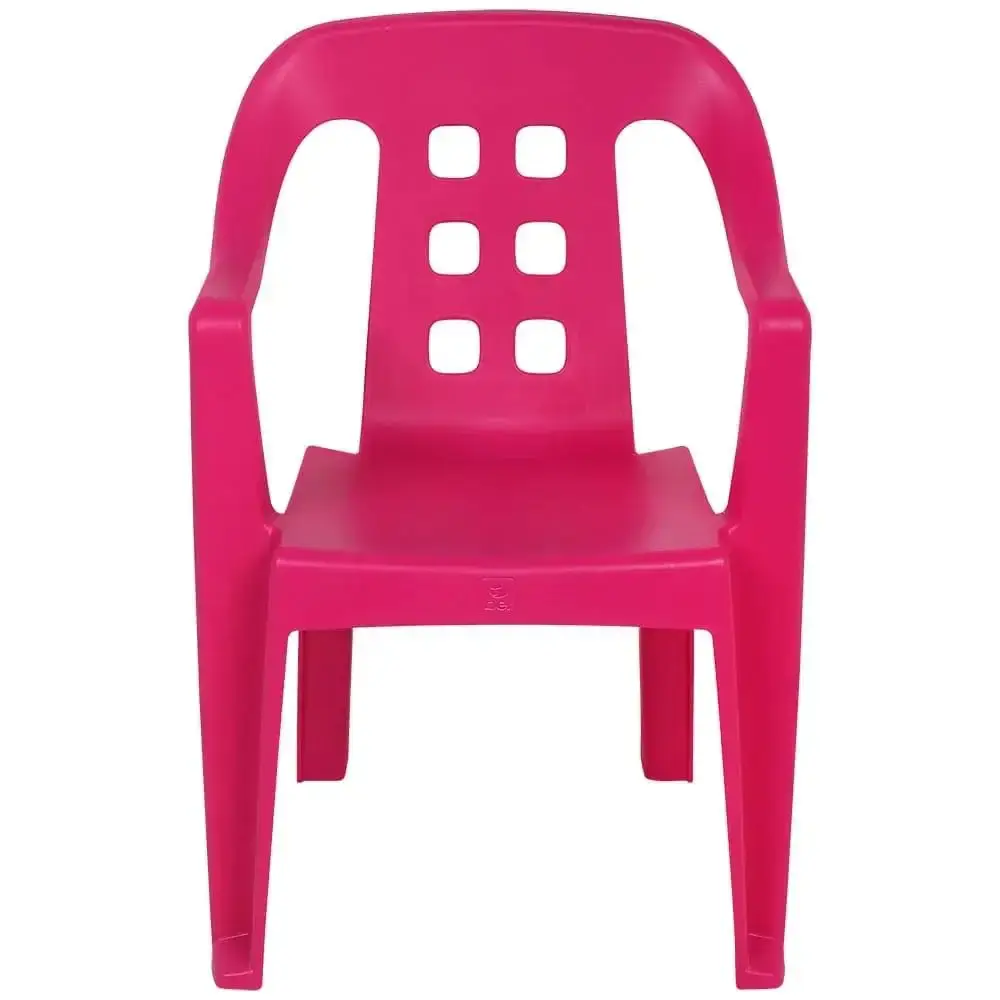 Cadeira de plástico play infantil 40KG BEL Azul Belfix — fotografia 7