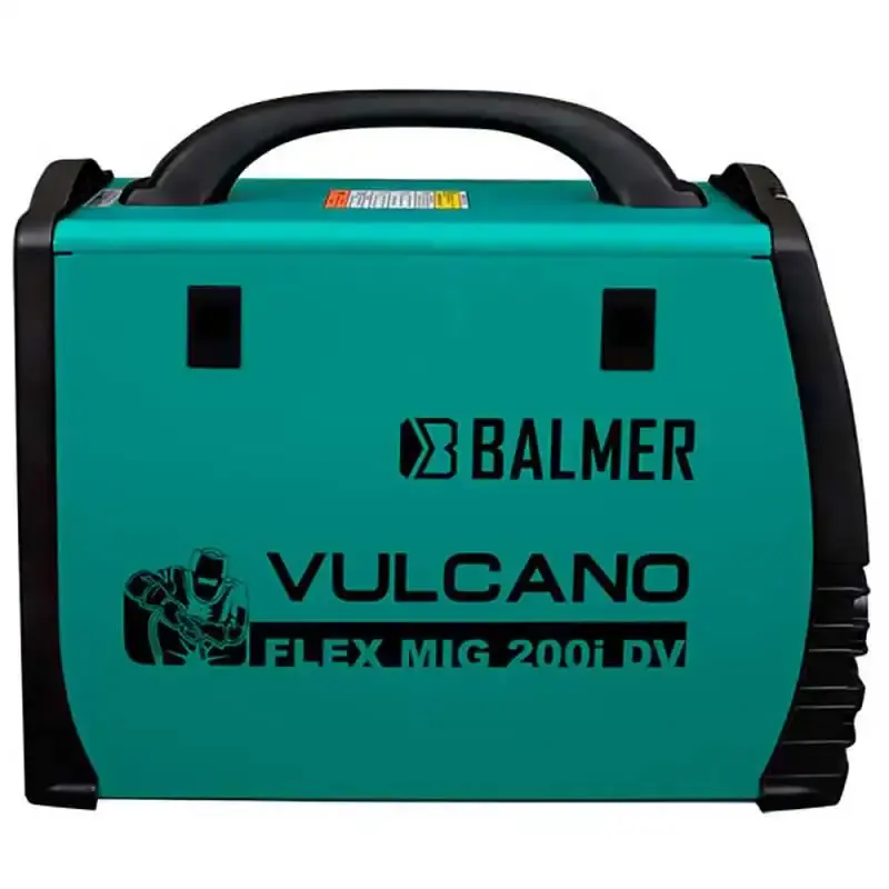 Máquina de solda multiprocesso 200A eletrodo, TIG e mig/mag vulcano flex mig 200I DC bivolt Balmer — fotografia 6