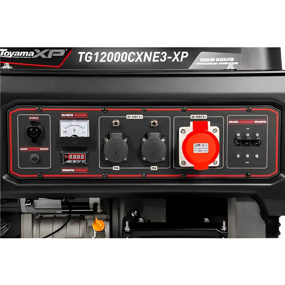 Gerador gasolina 13,75KVA AVR TG12000CXNE3-XP 380V Toyama — fotografia 3