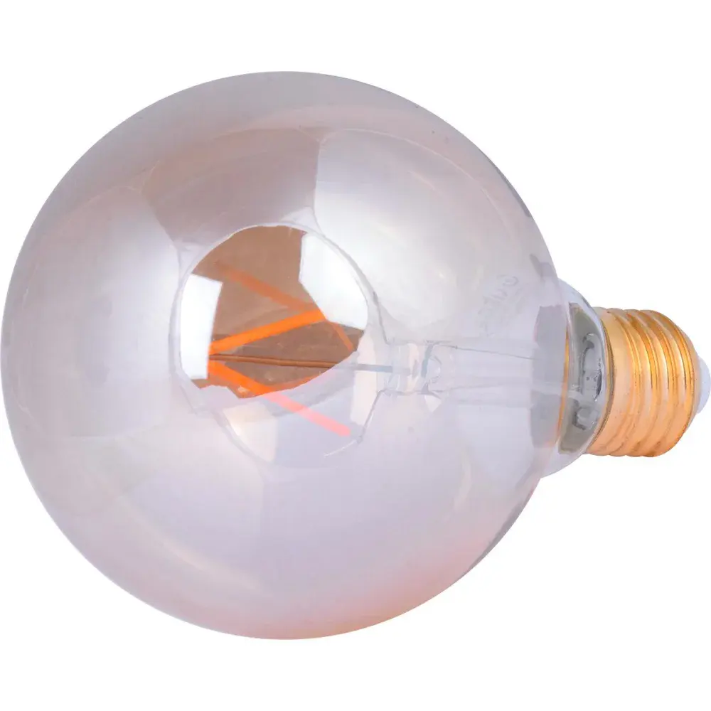 Lâmpada led filamento vintage globo G95 bivolt Liege — fotografia 2