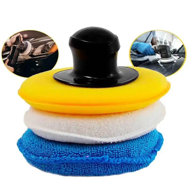 Kit automotivo de polimento 4 peças 3 em 1 com suporte CAR-03 Western