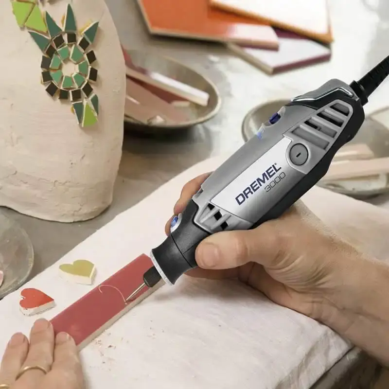 Dremel 3000 micro retífica com eixo flexível e 82 acessórios Dremel 110 V — fotografia 5