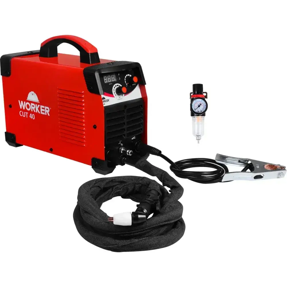 Máquina de corte plasma CUT40 10MM 4BAR 220V Worker — fotografia 7