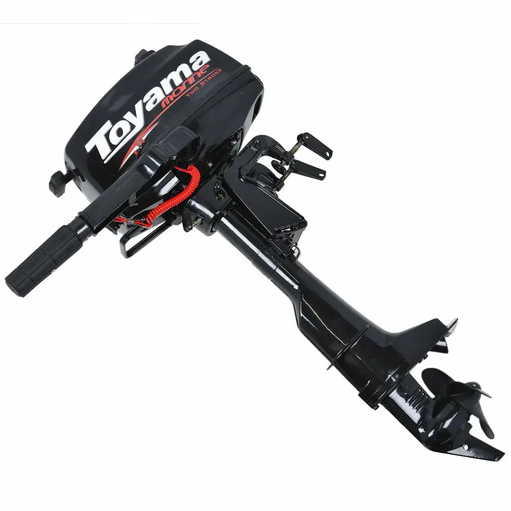 Motor de popa á gasolina 3.6HP TM3.6TS Toyama — fotografia 7