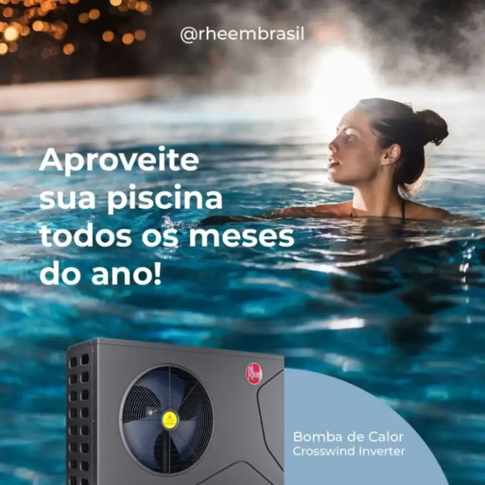 Trocador de calor inverter 48900 btus 220V RB5HP48WE14 Rheem 220 V — fotografia 5