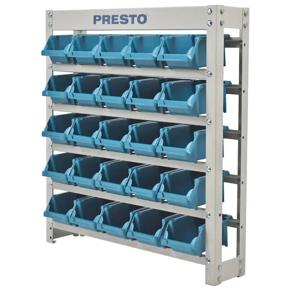 Estante organizadora azul 25 gavetas N°3 8338A Presto
