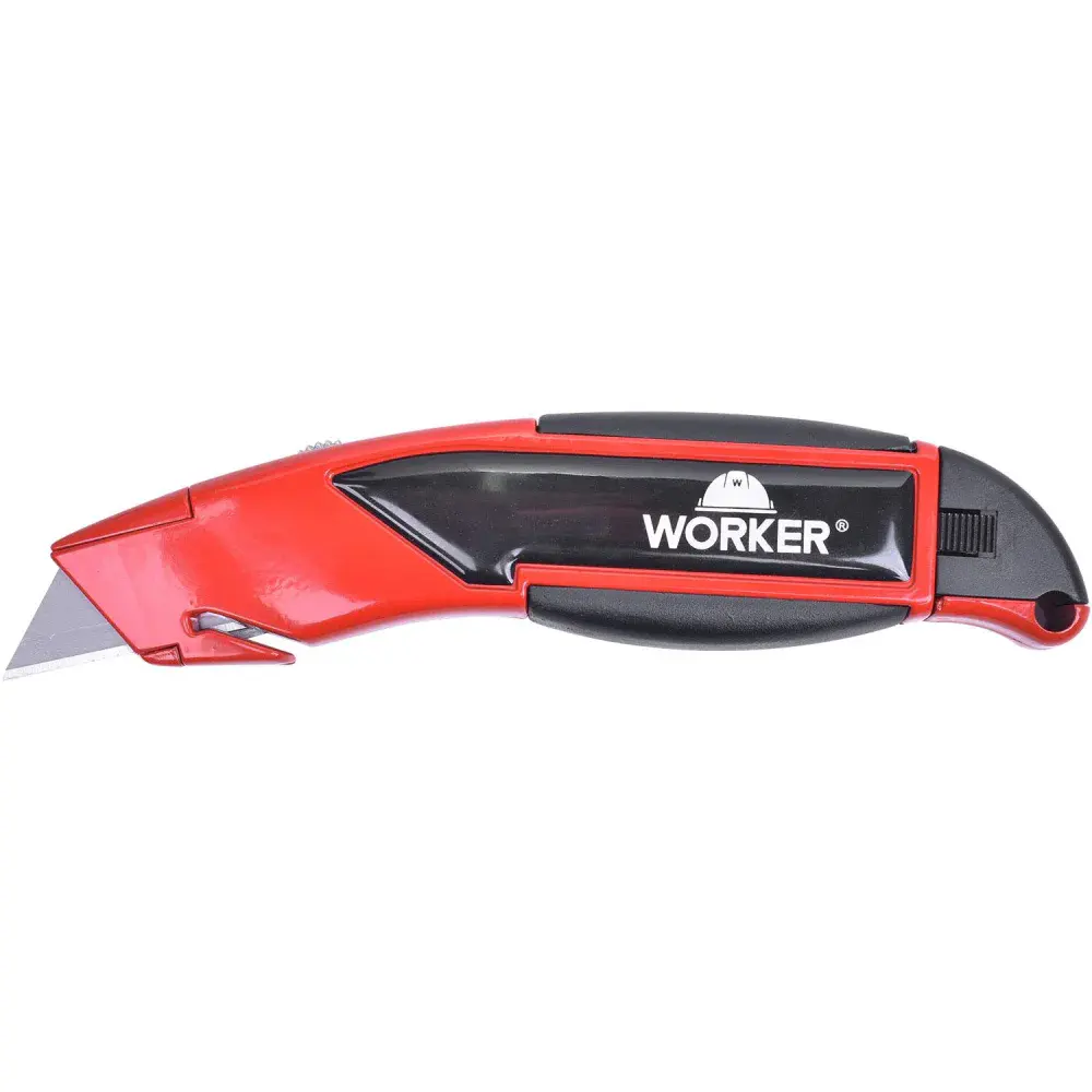 Estilete trapezoidal em alumínio 7” Worker — fotografia 4