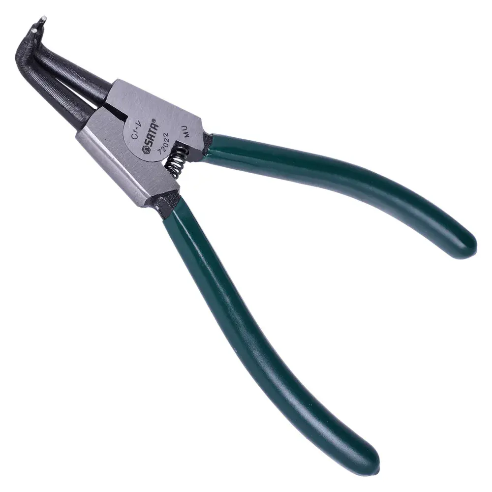 Alicate trava externo curvo com mola 7 ST72022ST Sata — fotografia 4