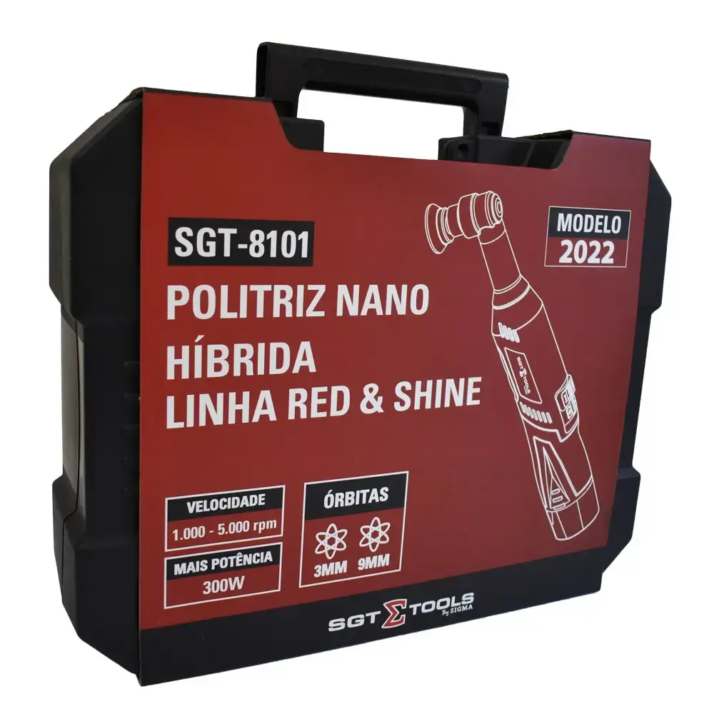 Politriz nano híbrida 12V 300W SGT-8101 sigma — fotografia 6