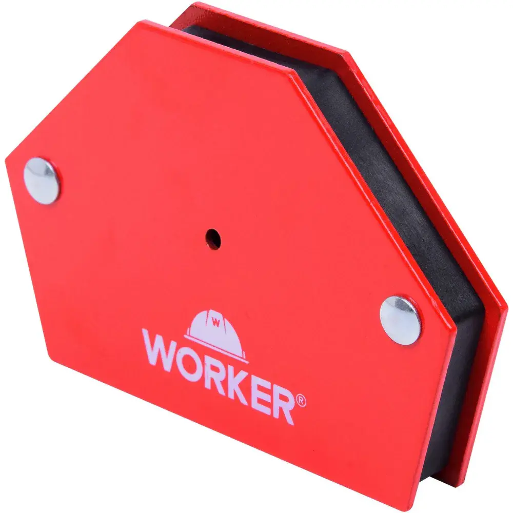 Esquadro magnético hexagonal 30KG Worker