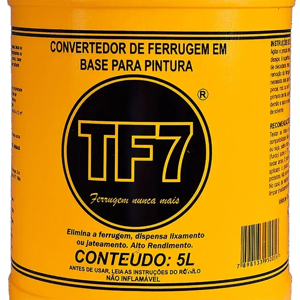 Convertedor de ferrugem CF-TF7 5 litros TF7 — fotografia 10
