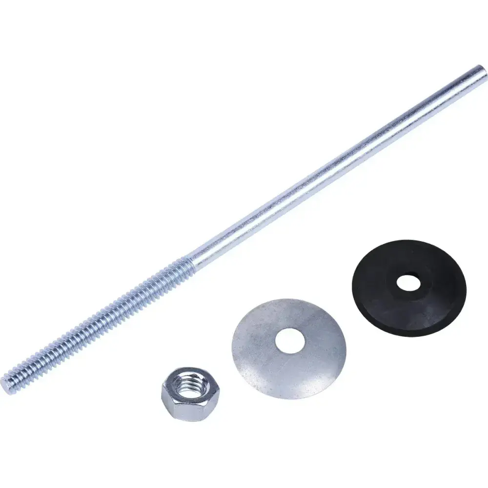 Conjunto de haste para telha 1/4 x 150MM galvanizado 100PÇS Worker — fotografia 6