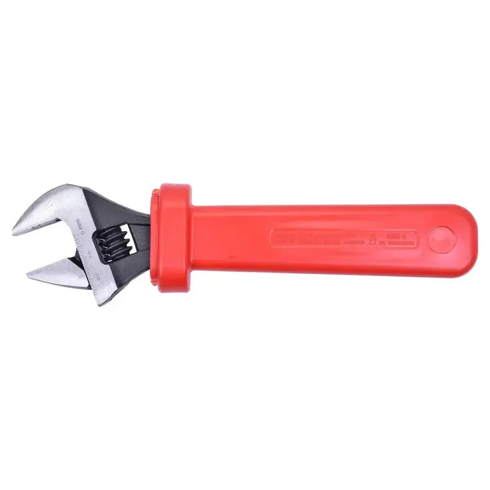 Chave ajustável isolada 8” Tramontina pro — fotografia 6