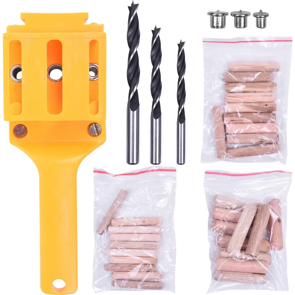 Gabarito de furação com brocas 6, 8 e 10MM Bumafer