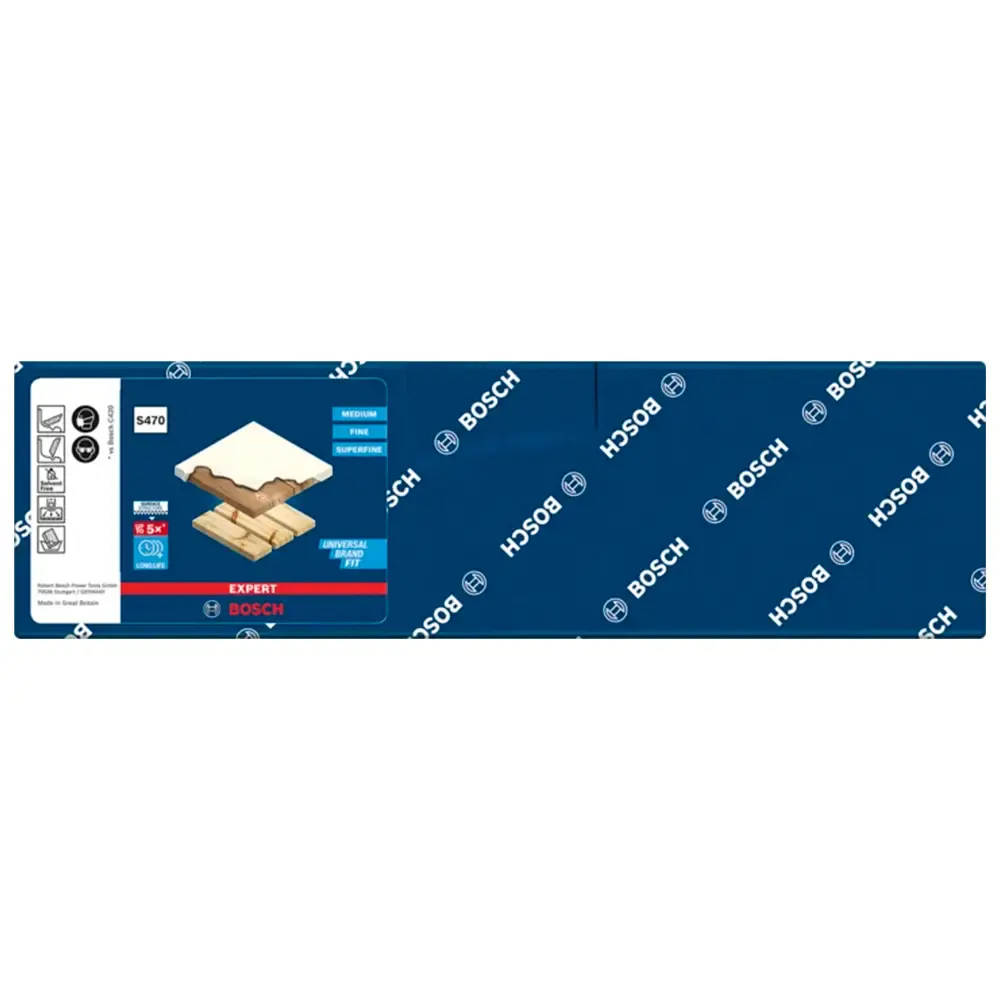 Esponja abrasiva expert flex medium 2 unidades S473 Bosch — fotografia 7