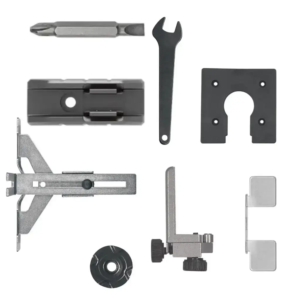 Tupia 6MM para laminado e parafusadeira de impacto 1/2POL 95NM com carregador e bateria 20V 4.0AH Kress — fotografia 6