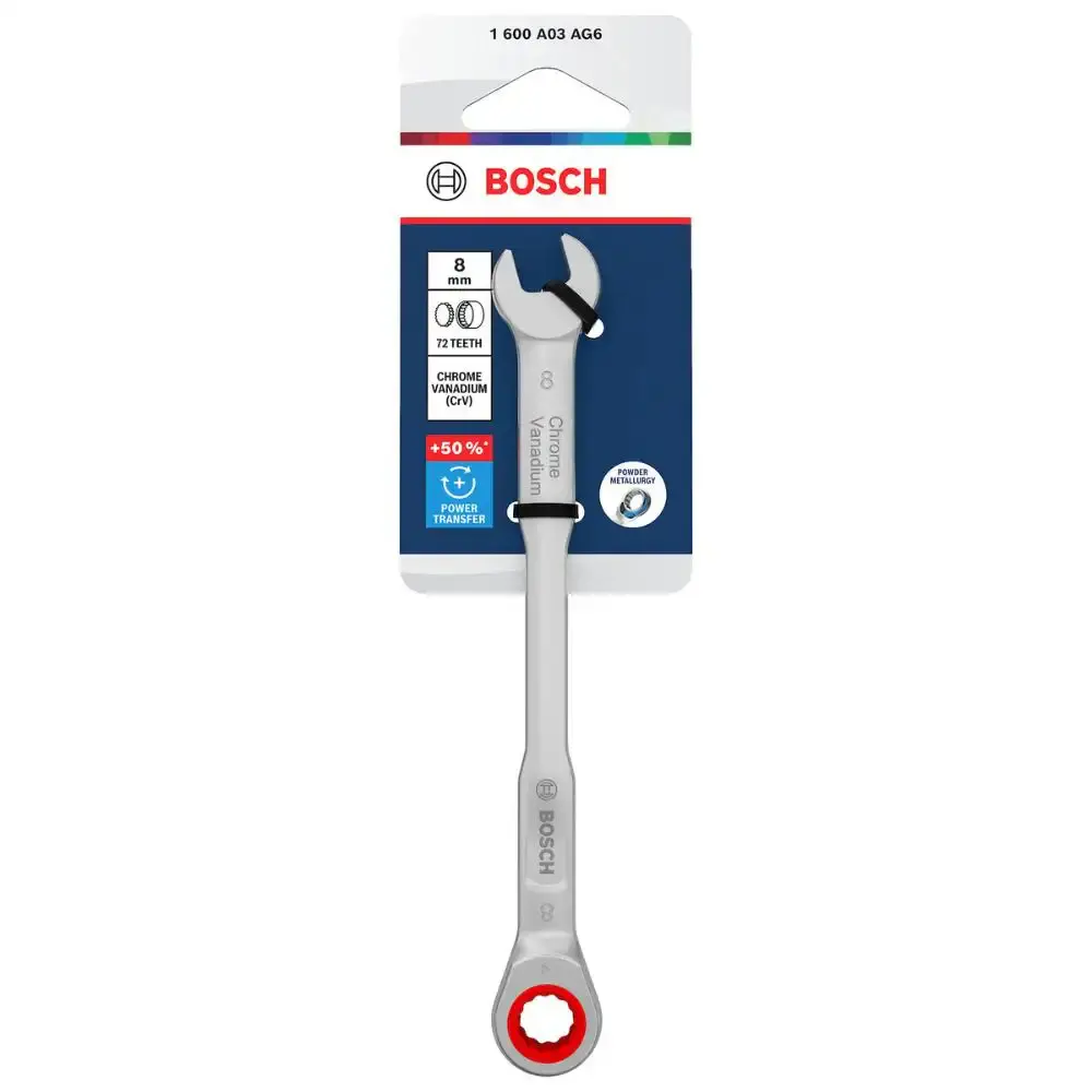 Chave catraca combinada 8MM bosch Bosch Ferramentas Manuais — fotografia 2