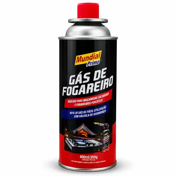 Gas macarico e fogareiro 200G - mundial prime