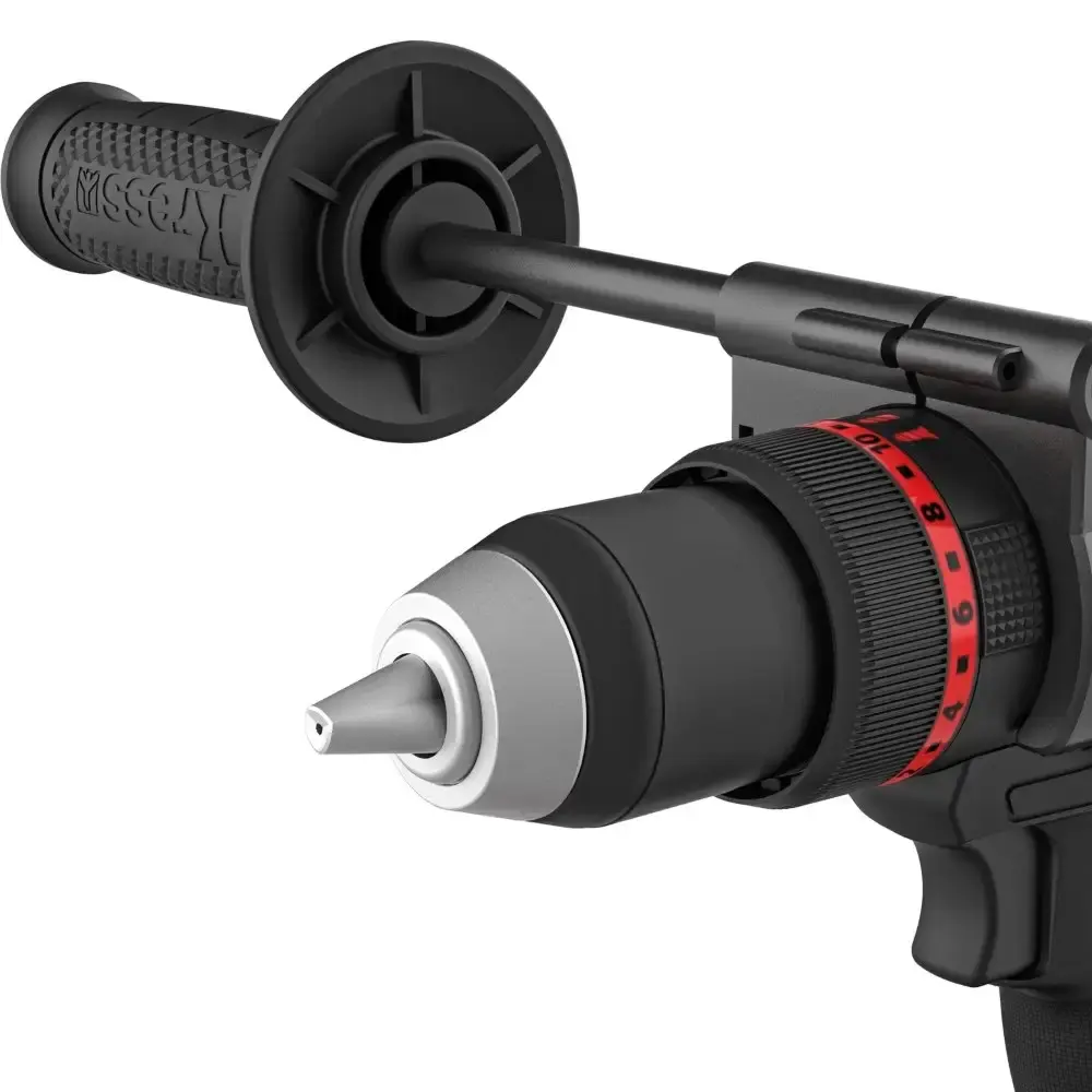 Parafusadeira furadeira de impacto 1/2POL 20V brushless sem bateria e carregador Kress — fotografia 4