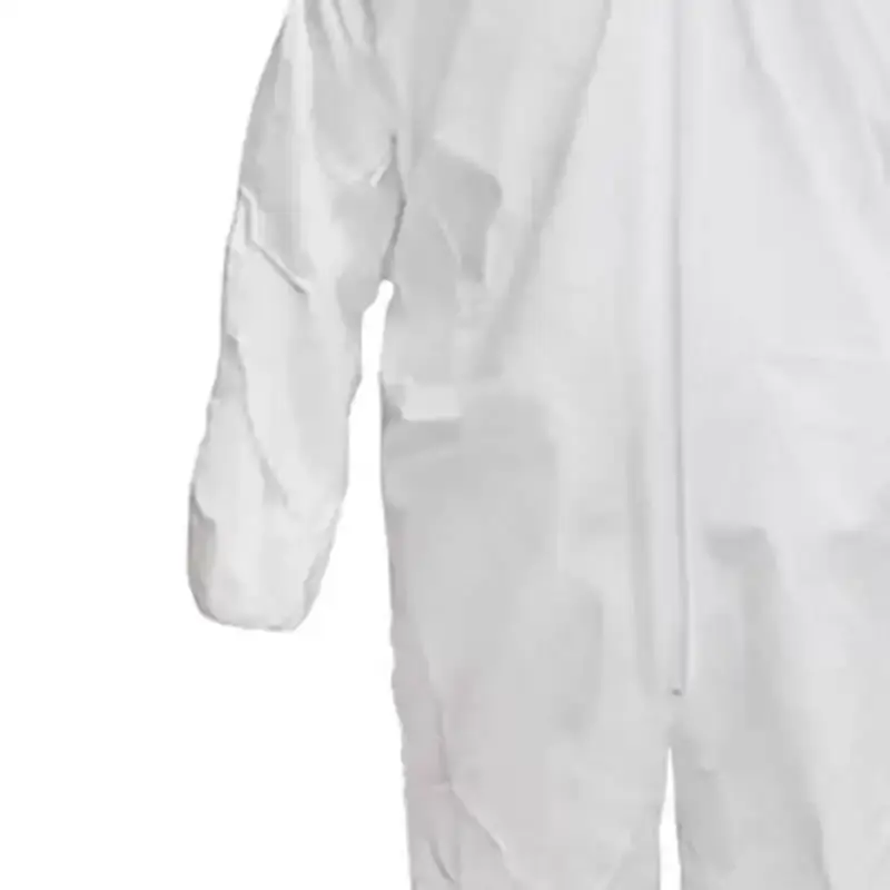 Macacão de segurança pronex branco descartável tamanho g Nexus — fotografia 3