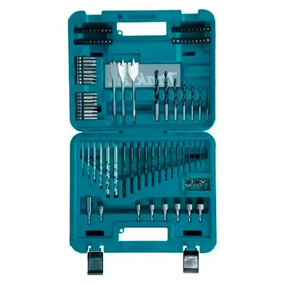 Estojo de ferramentas e brocas com 100 peças D-47248 Makita — fotografia 3